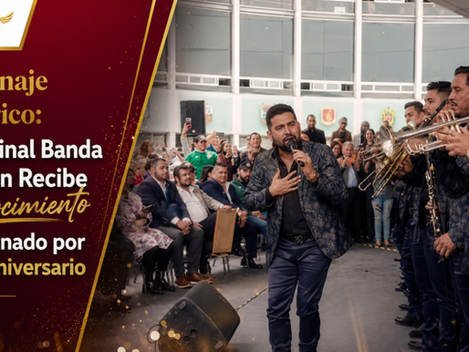 Celebración de los 60 años de La Original Banda El Limón de Salvador Lizárraga en el Senado