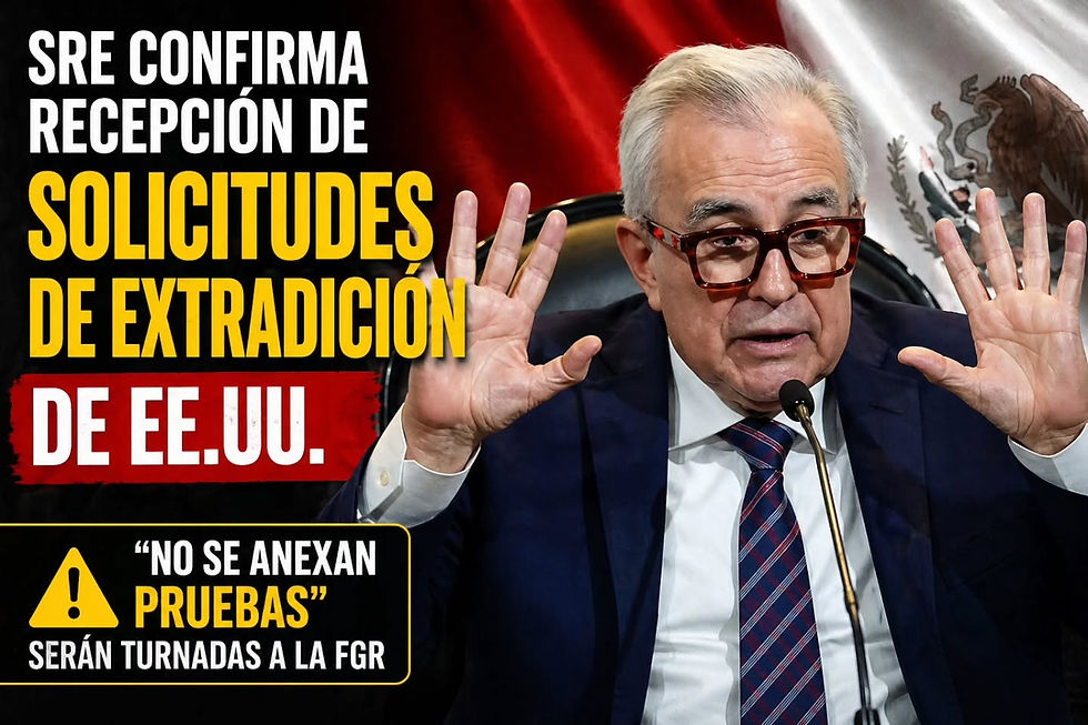 Rubén Rocha Moya, gobernador de Sinaloa, sujeto de solicitudes de extradición presentadas por EE.UU. ante la Secretaría de Relaciones Exteriores de México