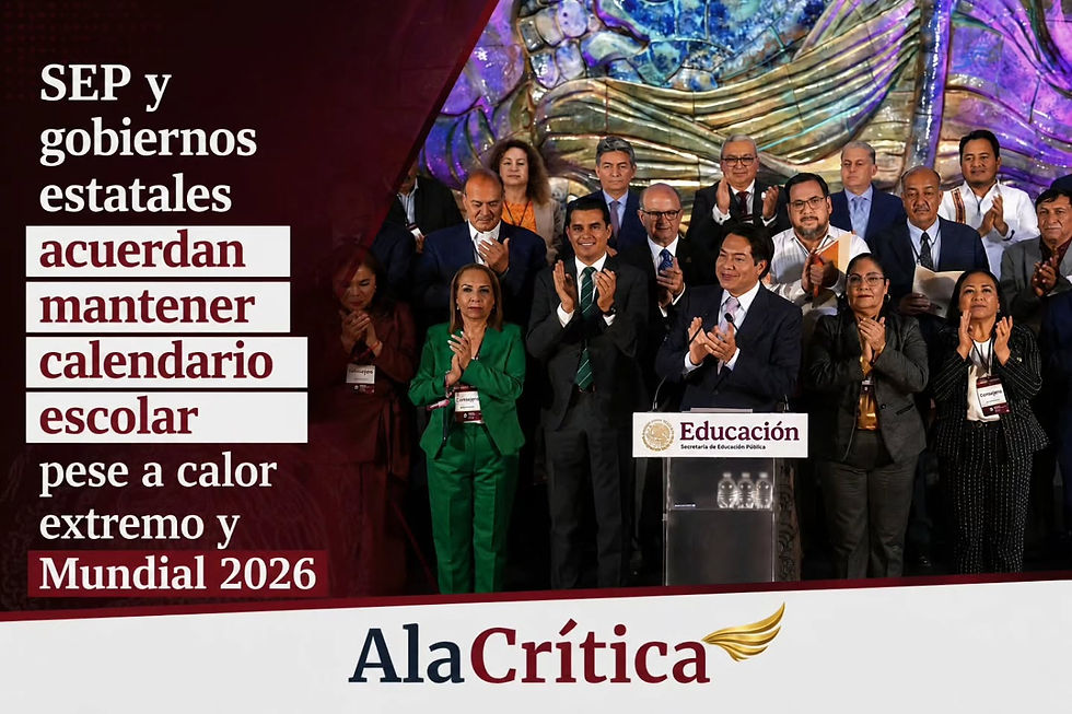 SEP y estados acuerdan mantener intacto el calendario escolar 2025-2026; clases concluirán el 15 de julio