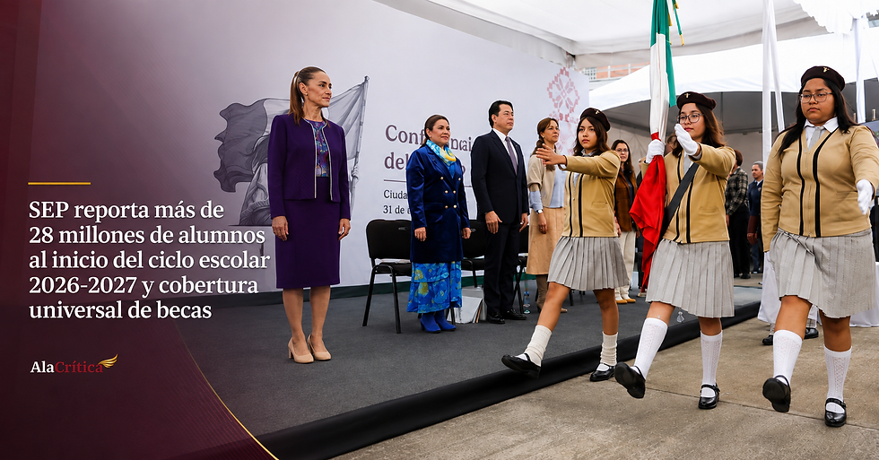 Sheinbaum y el titular de la SEP, Mario Delgado, presentaron los hallazgos del magisterio.