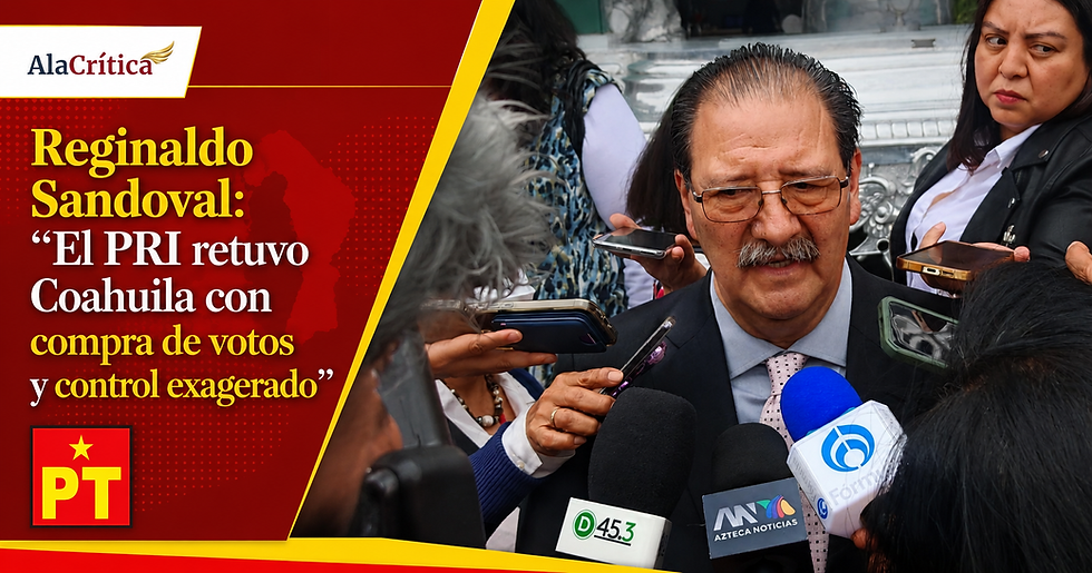 Diputado Reginaldo Sandoval Flores, coordinador del Grupo Parlamentario del PT, en declaraciones a medios en la Cámara de Diputados
