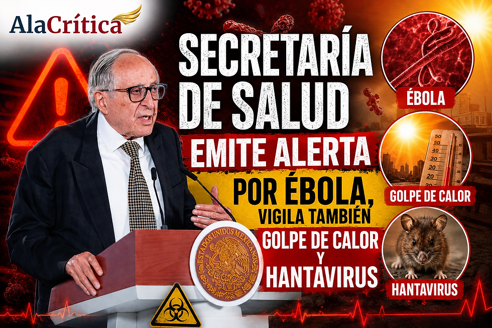 Secretario de Salud de México, David Kershenobich, en conferencia de prensa sobre el panorama epidemiológico nacional
