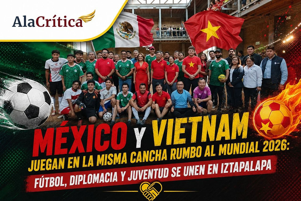 Equipos de México y Vietnam posan tras empate en partido amistoso organizado rumbo al Mundial de Futbol 2026