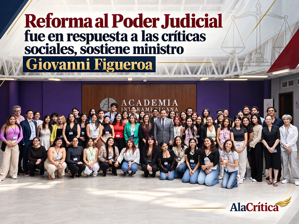Evento de la Academia Interamericana de Derechos Humanos de la Universidad Autónoma de Coahuila con el ministro Figueroa