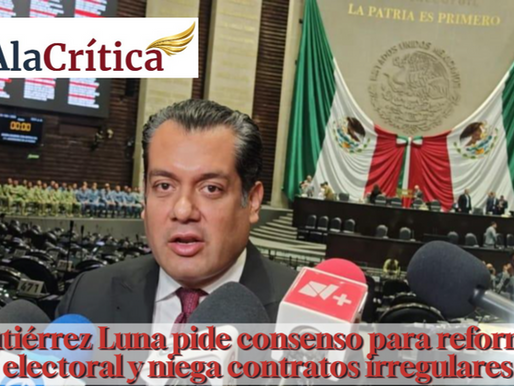 Sergio Gutiérrez Luna declara sobre el proceso de la reforma electoral en la Cámara de Diputados