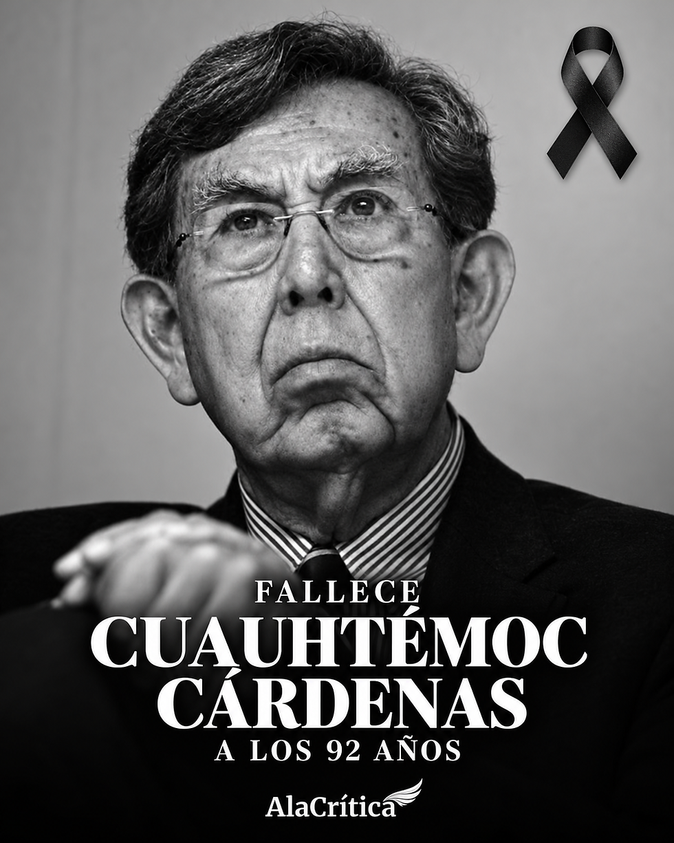 Retrato de Cuauhtémoc Cárdenas Solórzano, fundador del PRD