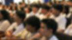 Student attendees paying attention to the event proper