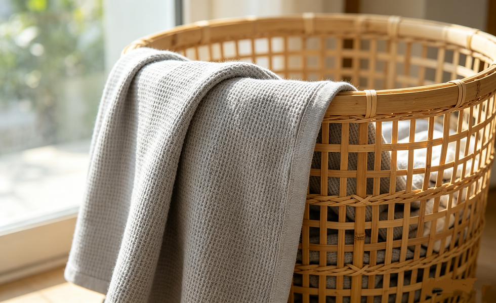 Thumbnail: Cotton Thermal Swaddle Blanket - 30" x 40"
