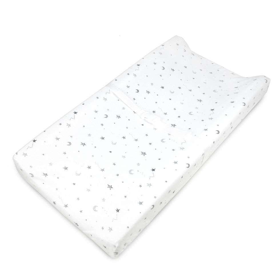 Thumbnail: Printed Jersey Changing Pad Cover