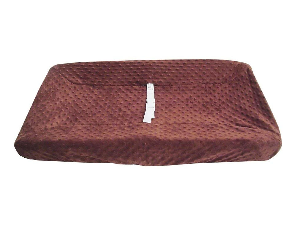 Thumbnail: Minky Dot Contoured Changing Pad Covers