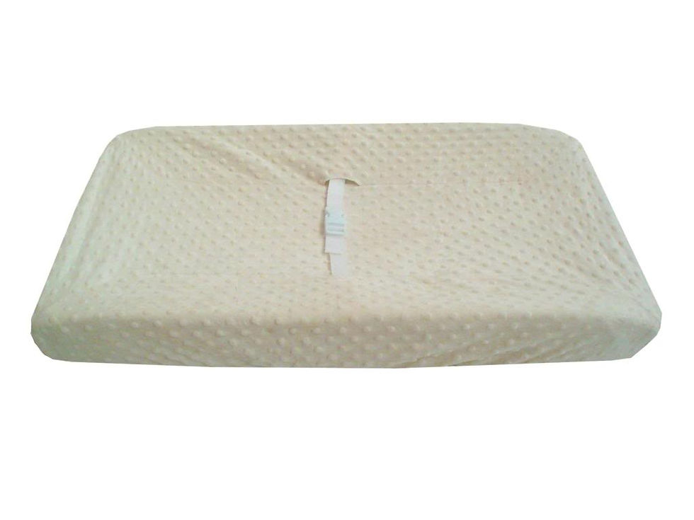 Thumbnail: Minky Dot Contoured Changing Pad Covers