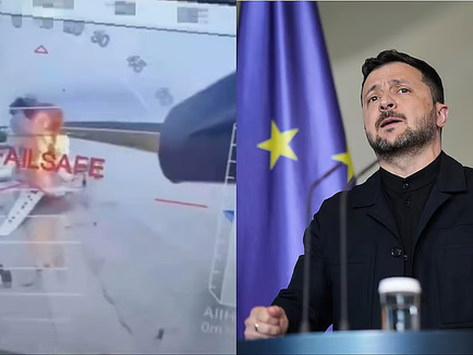 ರಷ್ಯಾದೊಳಗೆ ಉಕ್ರೇನ್ ನಿಂದ 40 ವಿಮಾನಗಳ ಧ್ವಂಸ: ಇಸ್ತಾನ್‌ಬುಲ್‌ನಲ್ಲಿ ಶಾಂತಿ ಮಾತುಕತೆಗೆ ಮುನ್ನ ನಡೆದ ಘಟನೆ