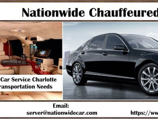 Announcing the Best Car Service Charlotte NC Offers for Any Transportation Needs
