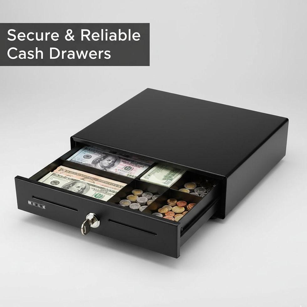 High-Security Cash Drawer for Retail Shops – Buy Online