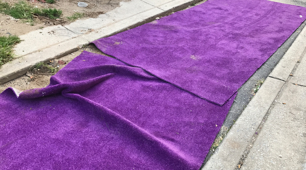 Purple Rain (Carpet Project) / Proyecto Tapetes