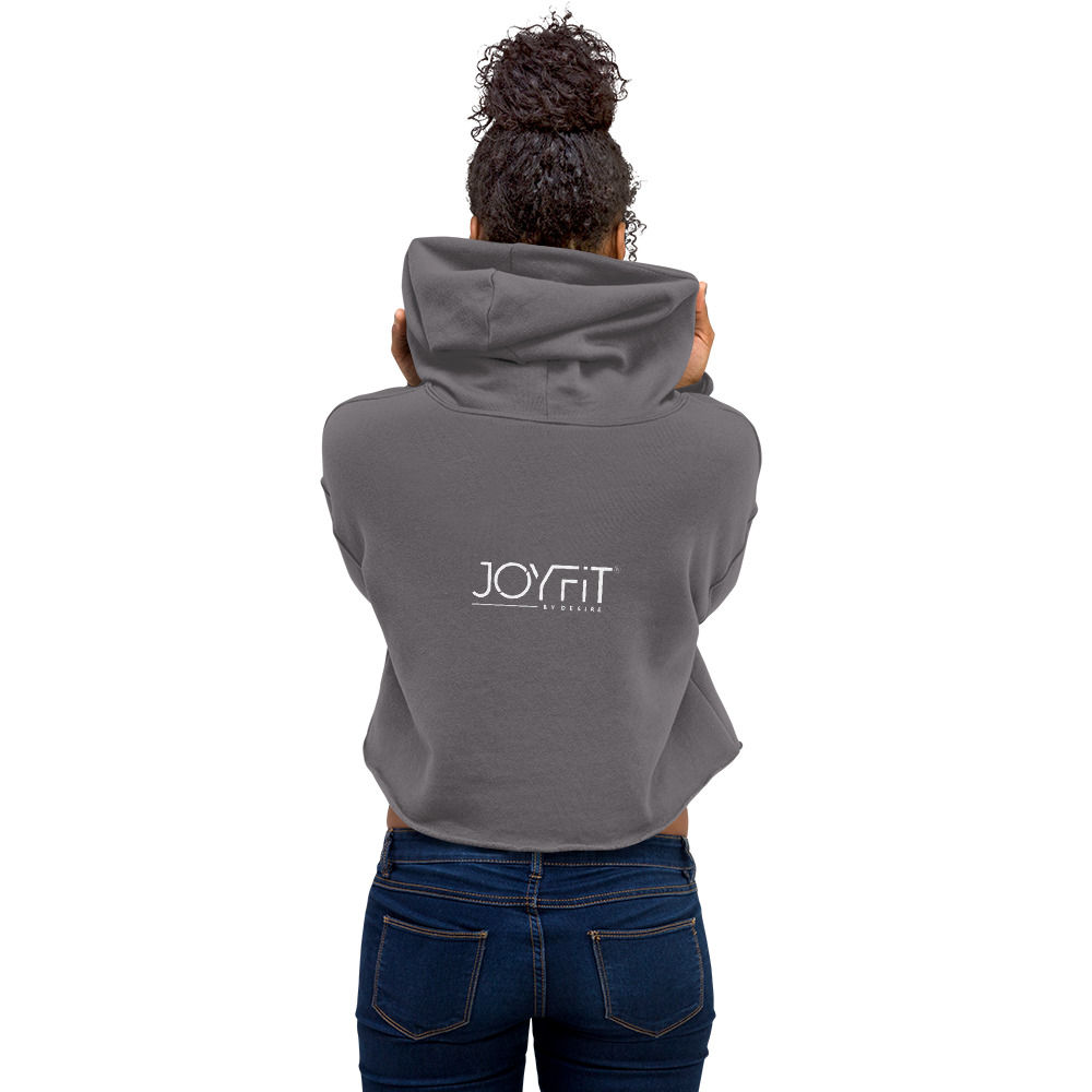 JOYFIT - Damen Cropped Hoodie Fleece
