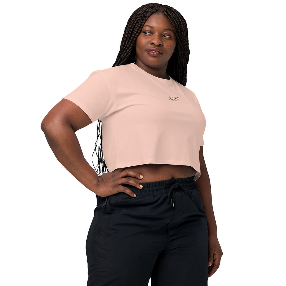Miniaturbild: “Stay strong” – Damen Cropped Shirt