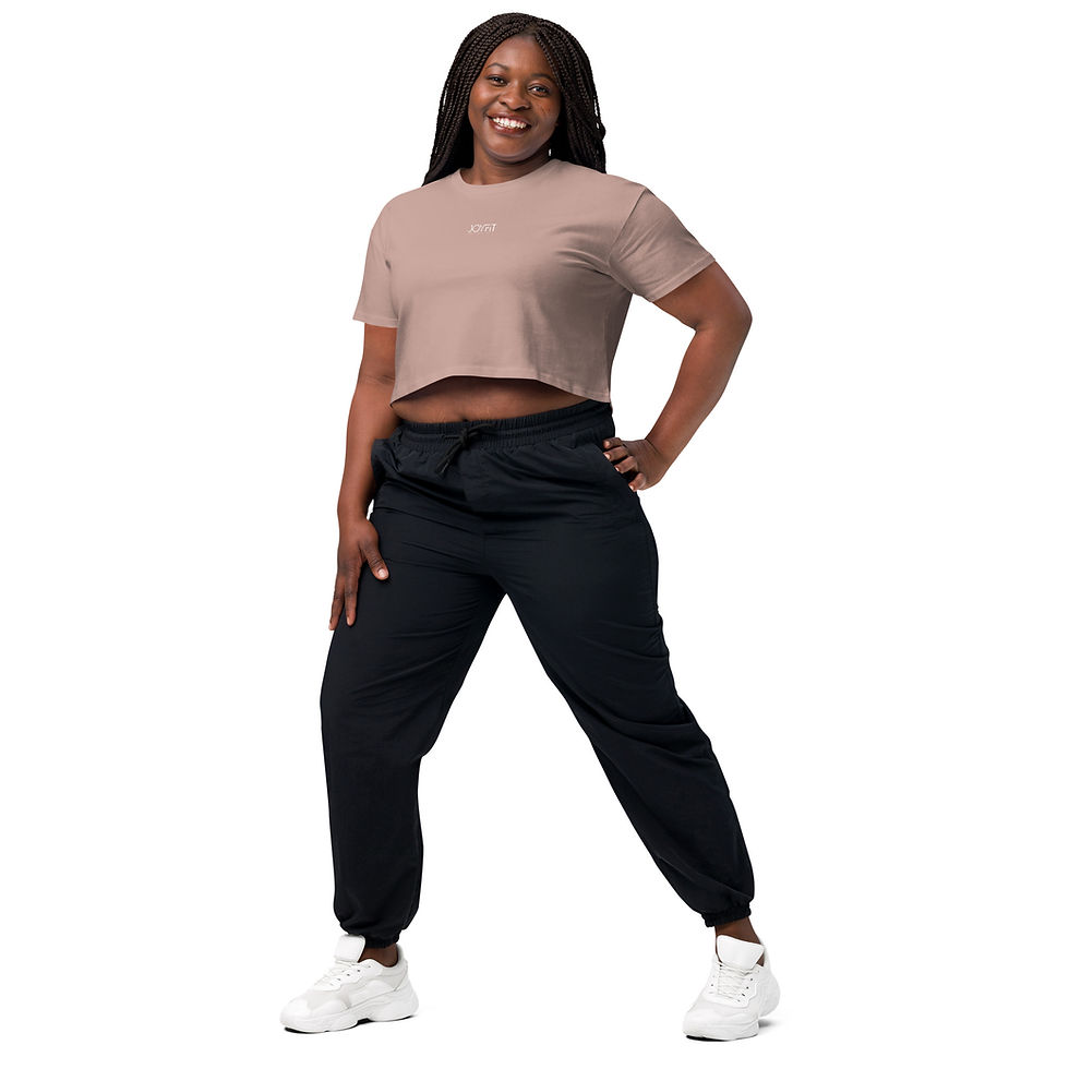 Thumbnail: “Stay strong” – Damen Cropped Shirt