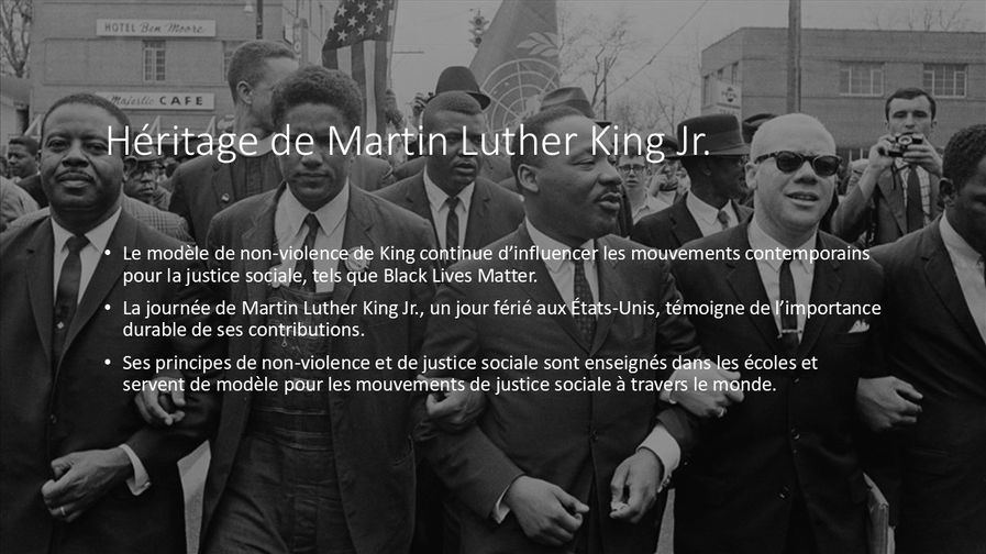 Legacy and long-term influence of Martin Luther King Jr.
