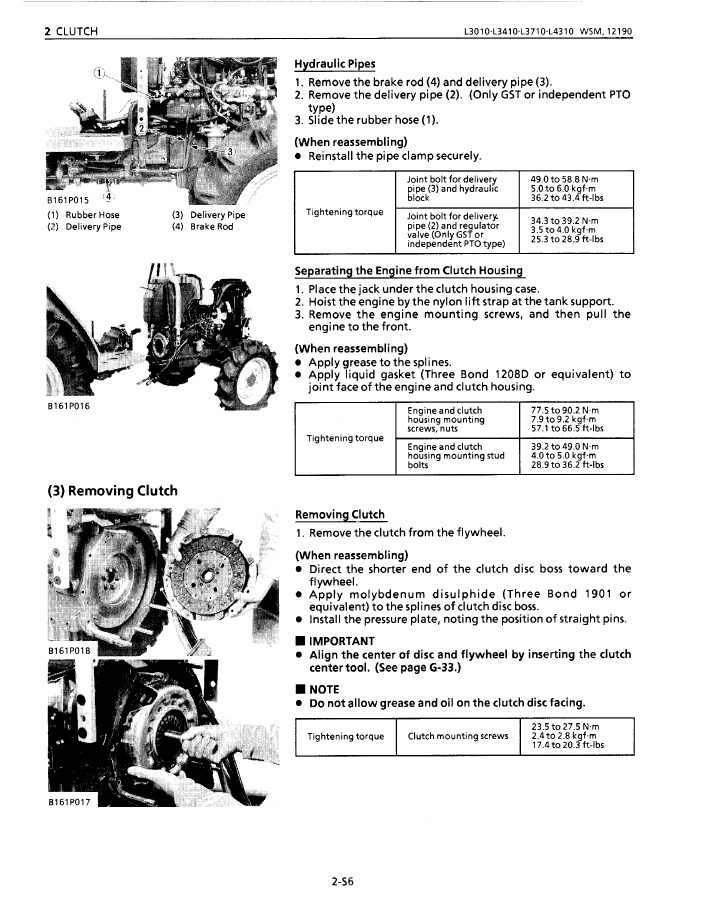 Miniature : Manuel atelier tracteur KUBOTA L3010-L3410-L3710-L4310