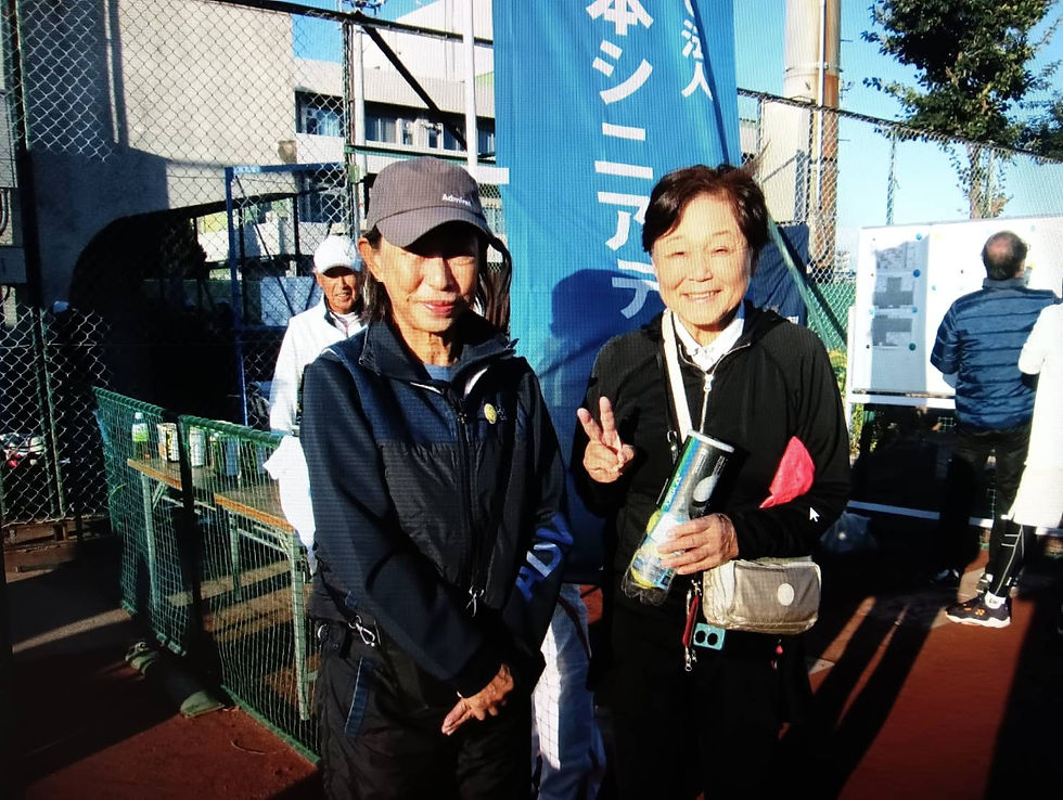 ⑩女子70歳以上3位 寺本・大亀