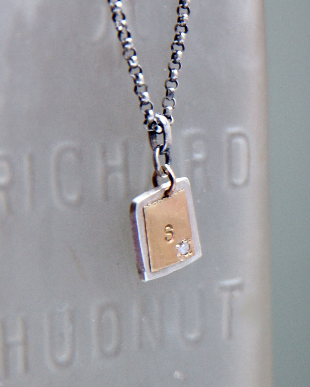 proud mama charm necklace