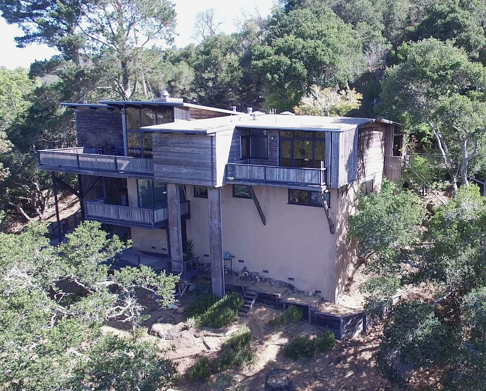 Before renovation view of Mill Valley home.