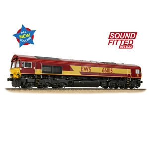 Bachmann 50-000 SFX Class 66/0 66015 EWS (Sound Deluxe)
