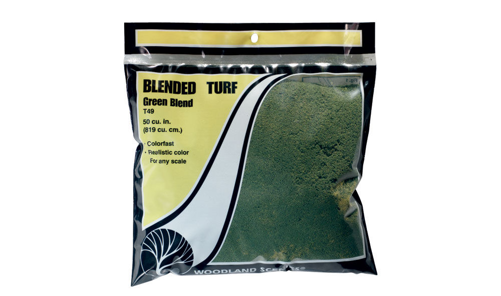 Woodland Scenics Blended Turf T49 Green Blend