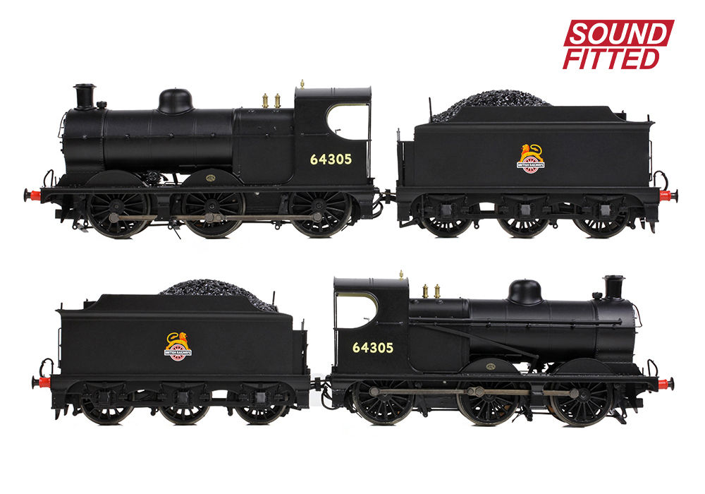 31-319ASF GCR 9J (J11) 64305 BR Black (Early Emblem) SOUND FITTED