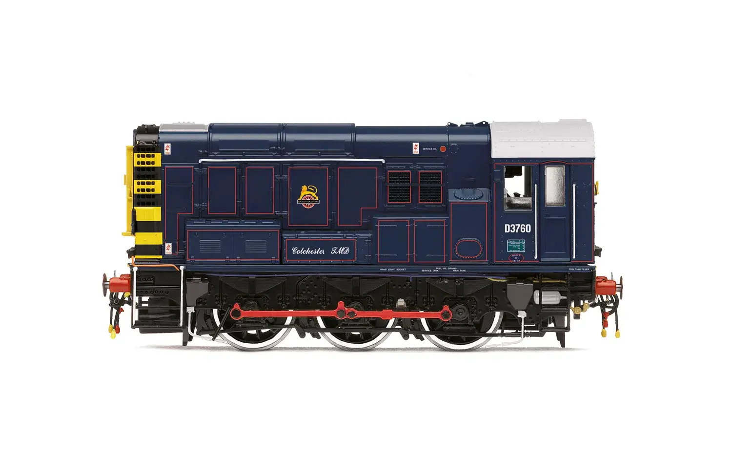 R30507 BR - Class 08 - 'Colchester TMD' D3760