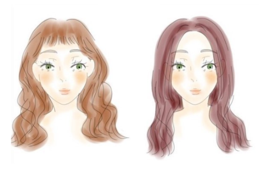 Bangs for heart shaped face, best bangs for heart face, how to know the best bangs for heart face