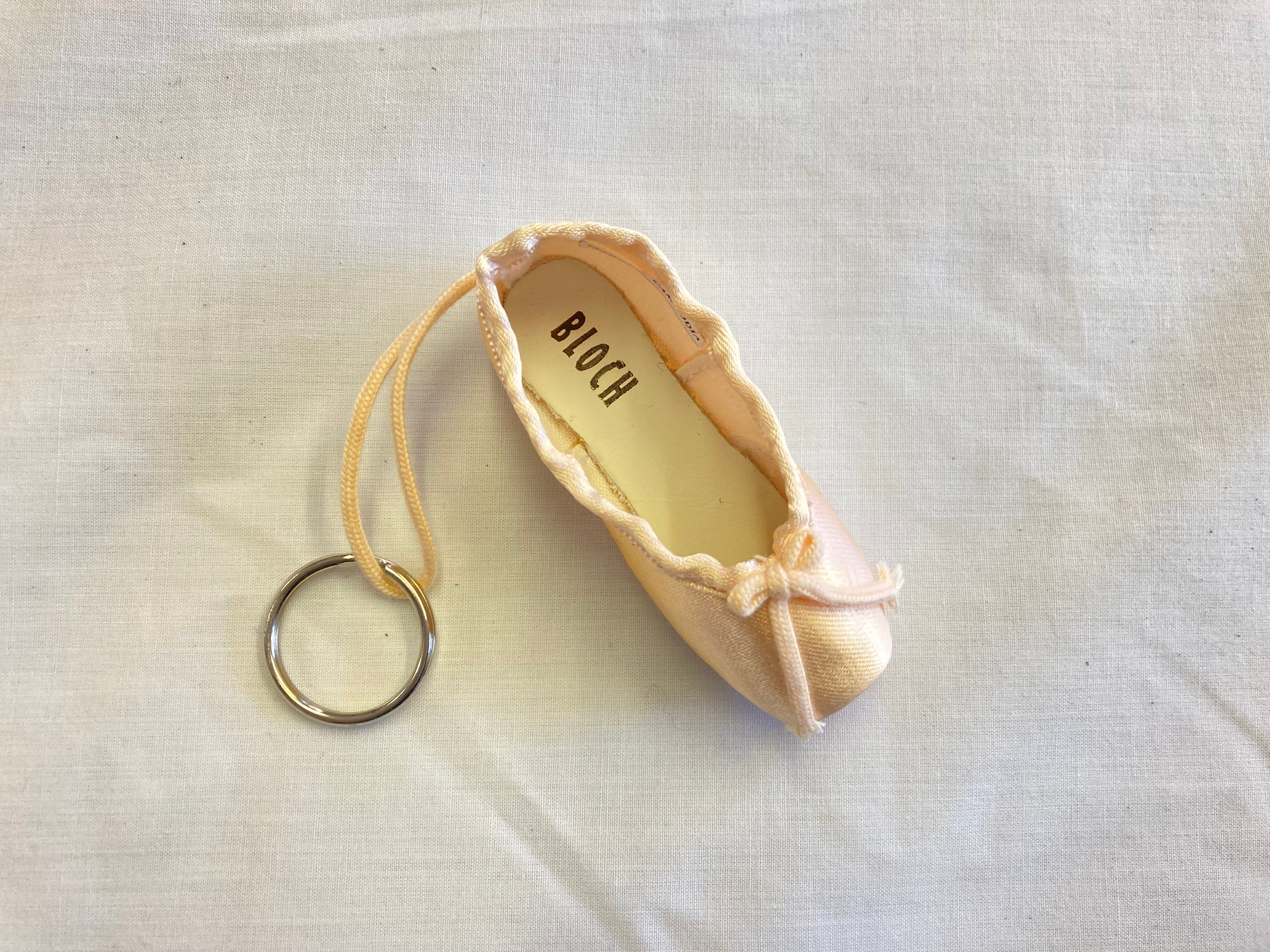 Bloch Mini Pointe Shoe Keyring