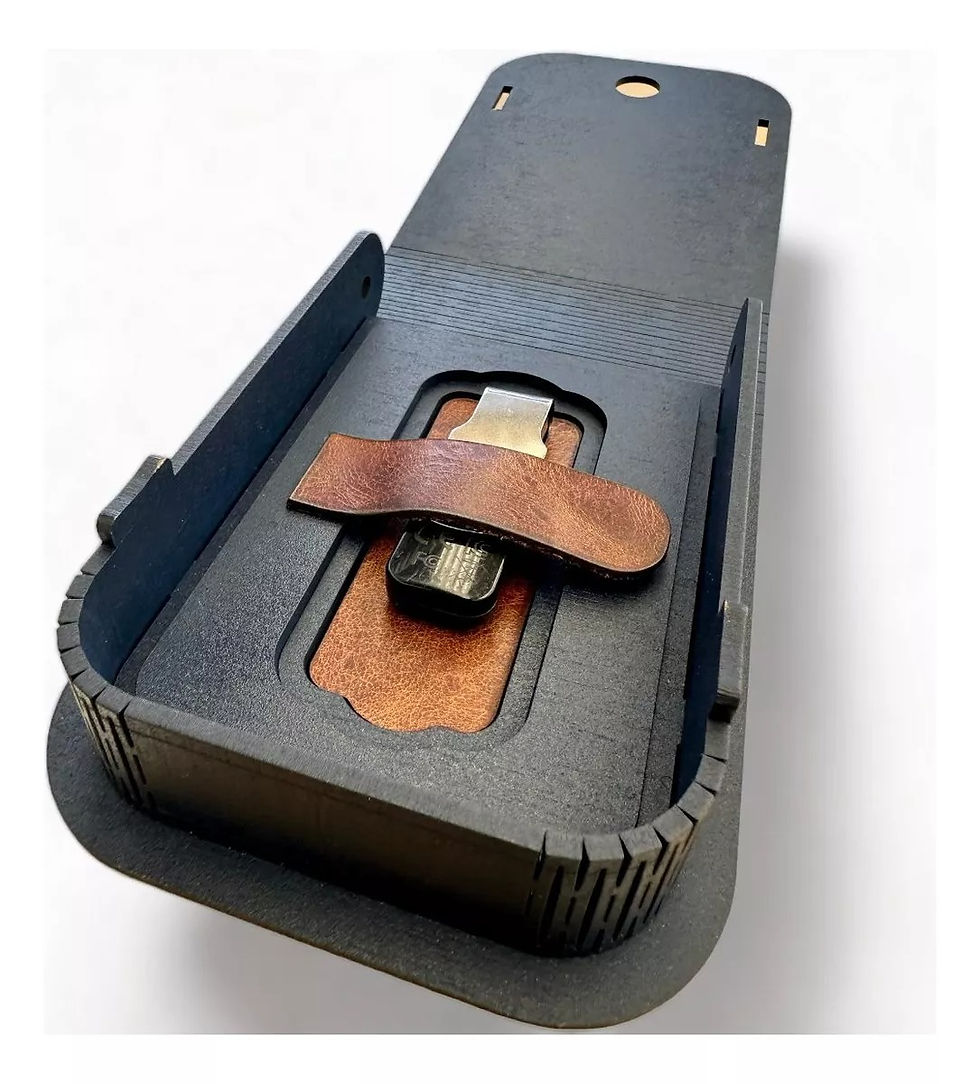 Miniatura: Caja para USB personalizada, larga