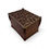 Miniatura: Caja Reloj Compromiso Amor Barroco Caoba
