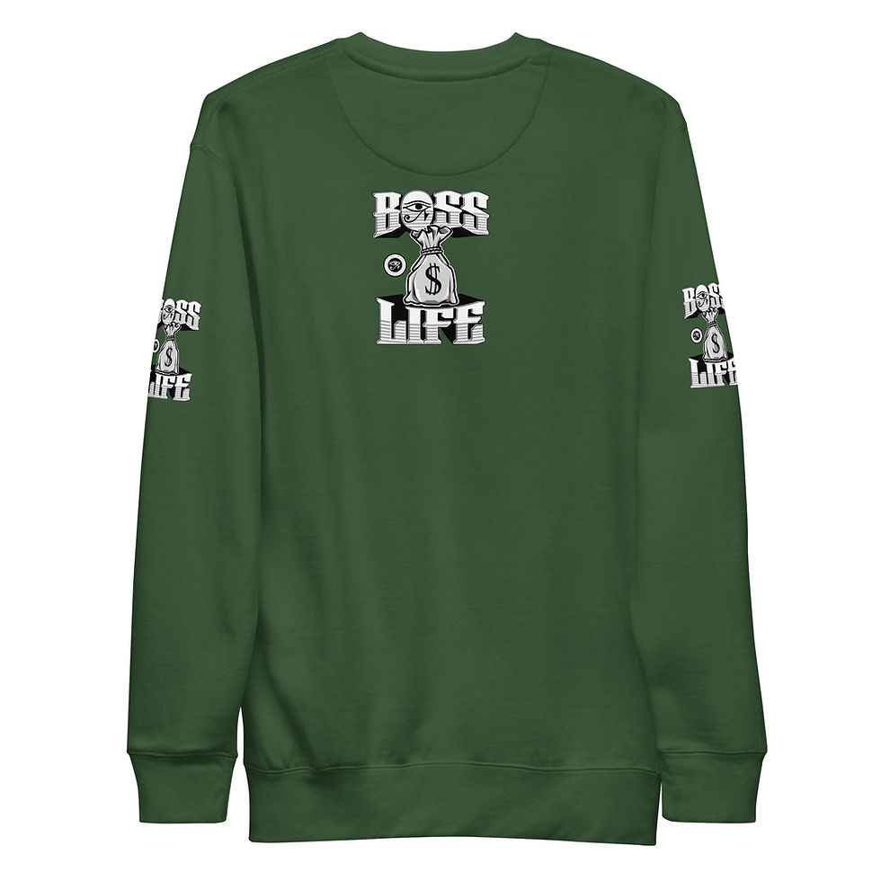 Thumbnail: Boss Life African Glory Unisex Premium Sweatshirt