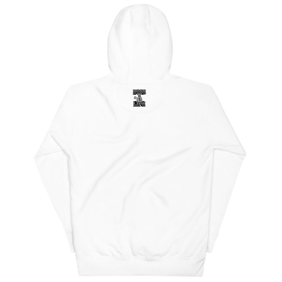 Thumbnail: Boss Life Moneybag Embroidery Unisex Hoodie
