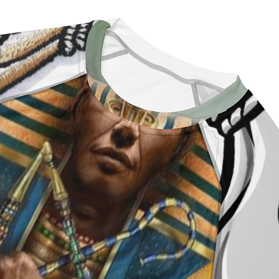 Thumbnail: Boss Life Apparel - All over print Egyptian pharaoh men’s rash guard