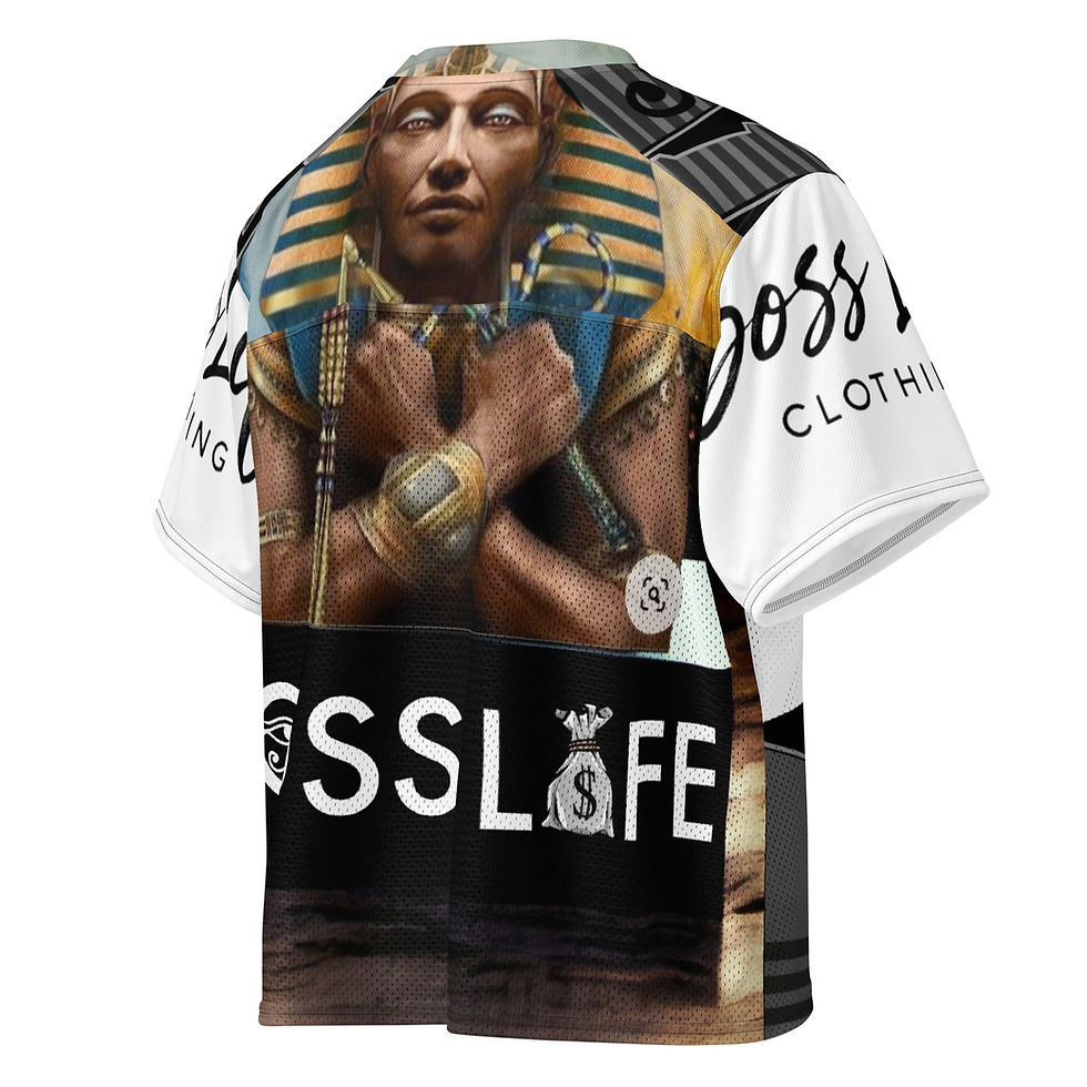 Thumbnail: Boss Life Boxy football jersey
