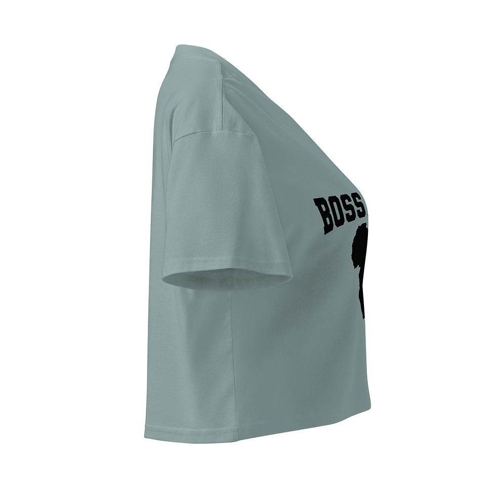 Thumbnail: Boss Iife African Money Bag Women’s crop top