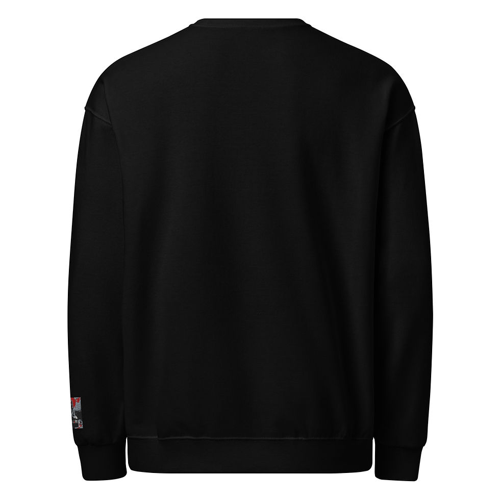 Thumbnail: Boas Life Embroidery  Crew neck sweatshirt