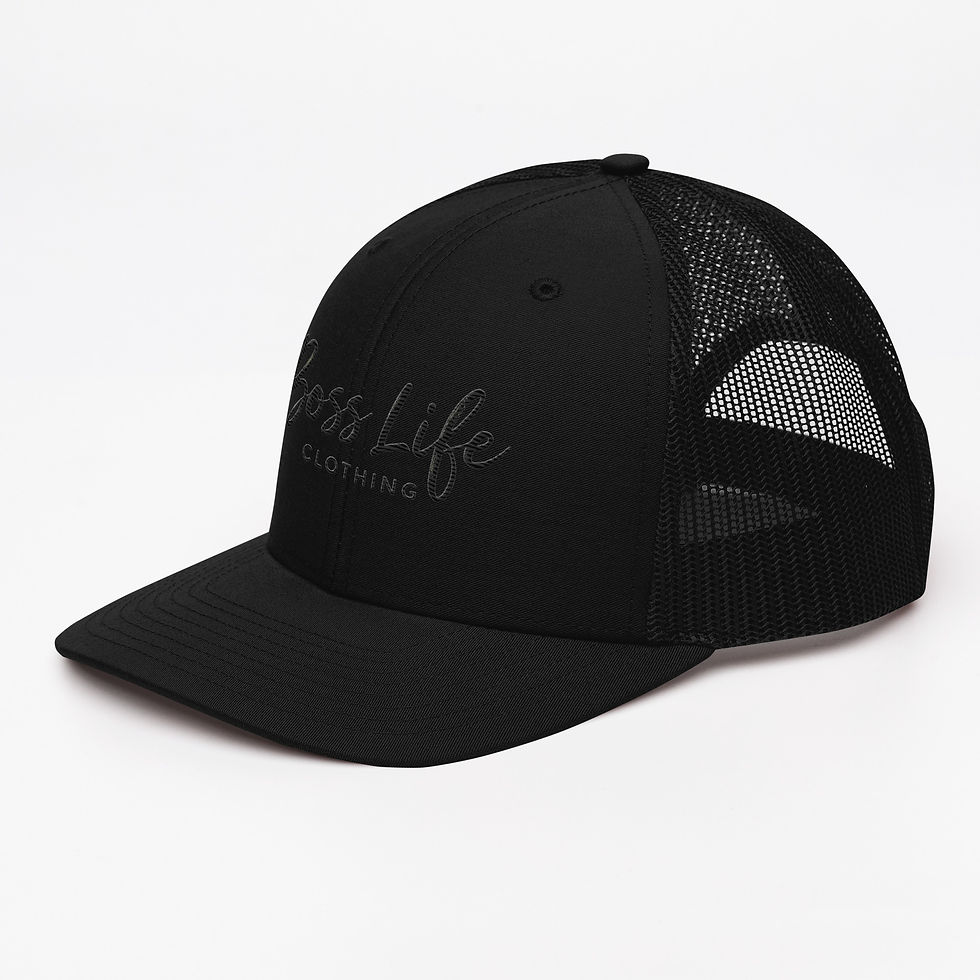 Thumbnail: Boss Life Signature Trucker Cap