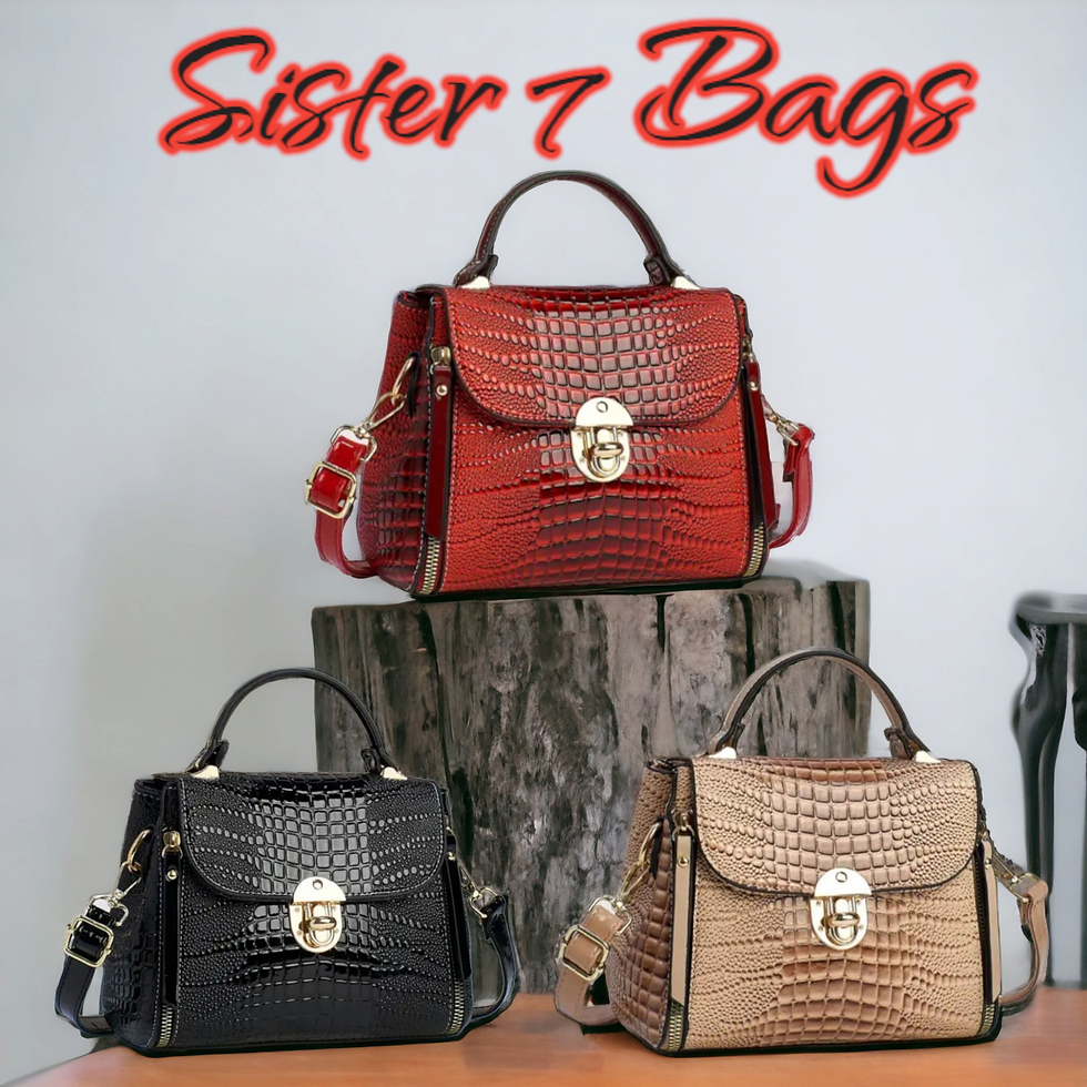 Luxury Sister 7 Bags(Black WallStreet Empire Clothing Store)