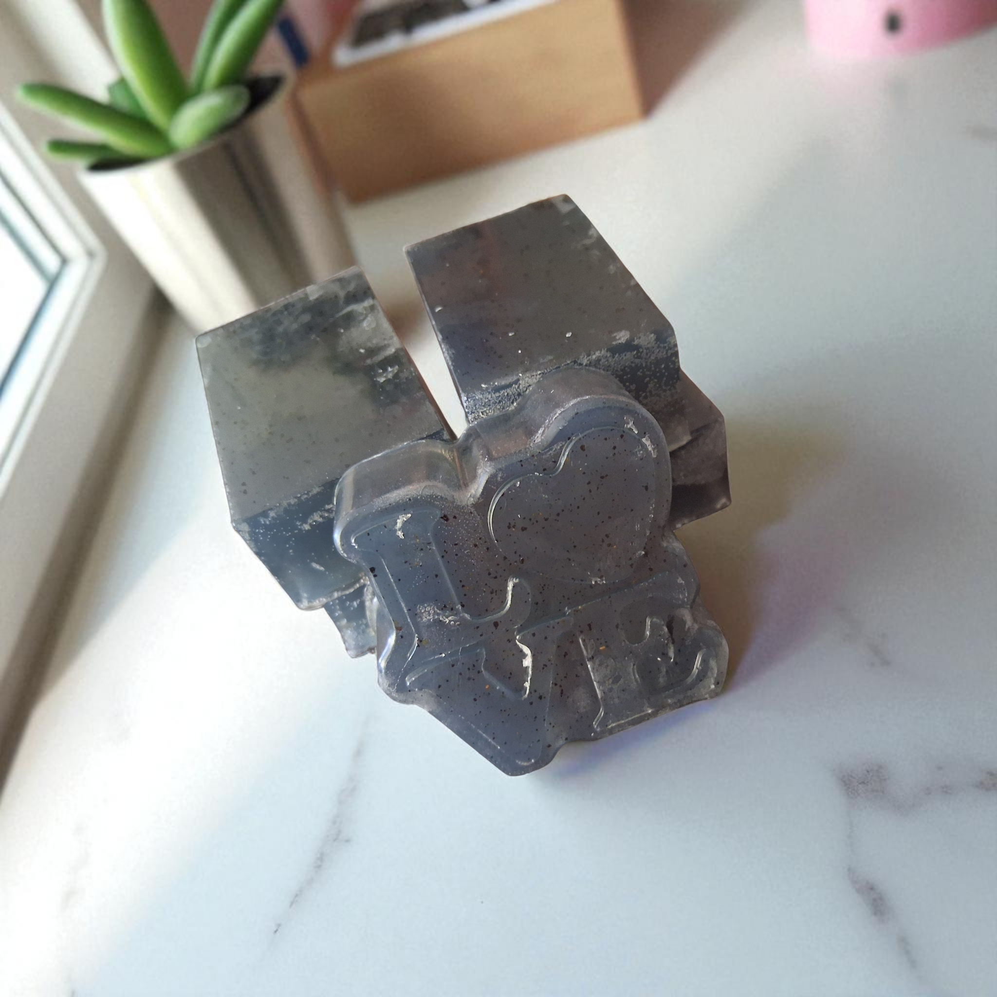 Black Charcoal Soap by Nubian Queen- Natural Soap for Men and Women