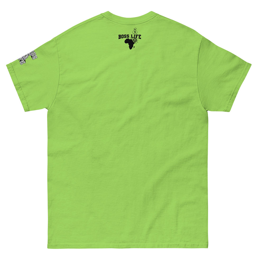 Thumbnail: Boss Life egyptian pharaoh emboisery back logo Unisex classic tee