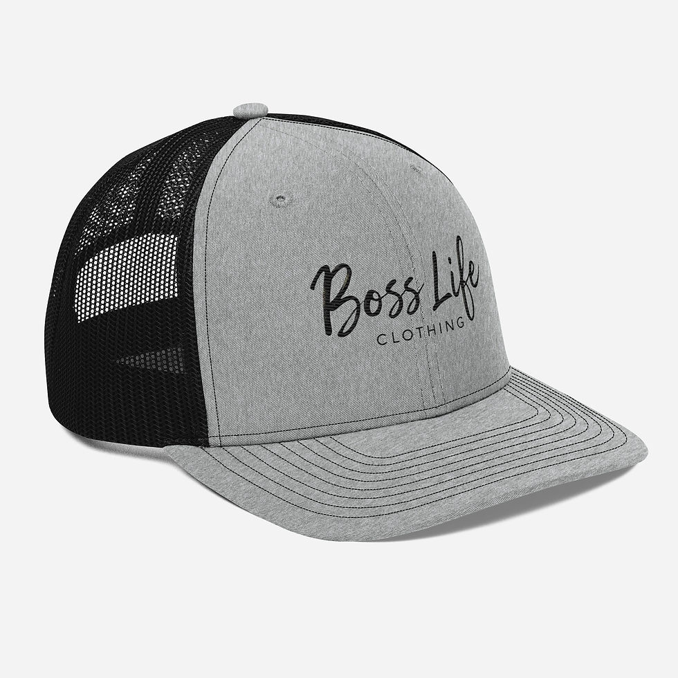 Thumbnail: Boss Life Signature Trucker Cap