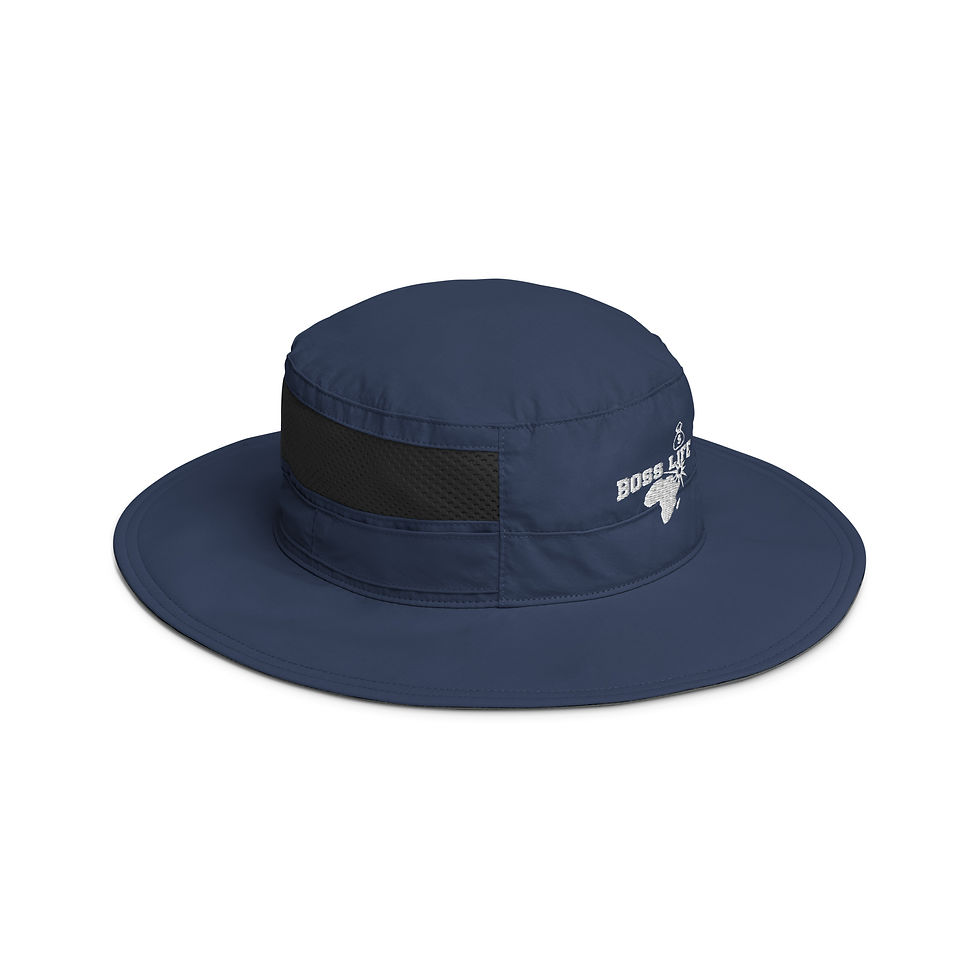 Thumbnail: Collegiate Navy BOSS Life Columbia boney hat