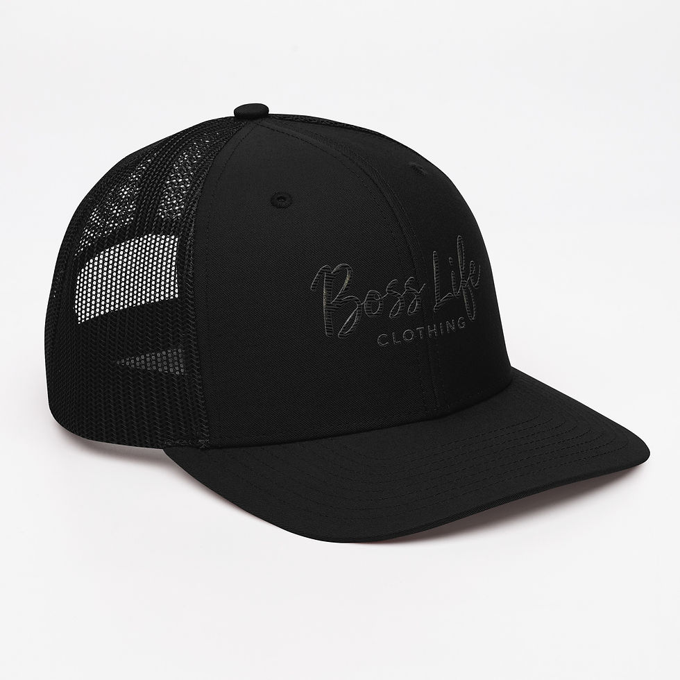 Thumbnail: Boss Life Signature Trucker Cap