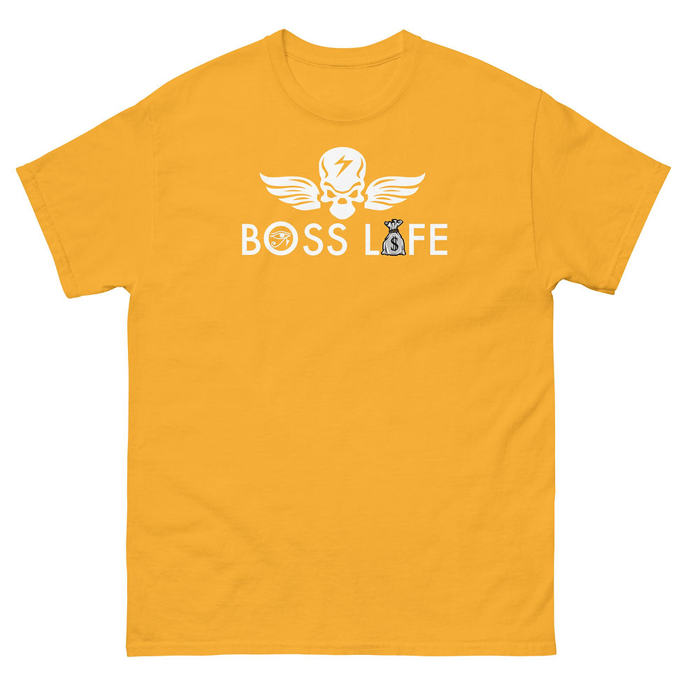 Thumbnail: Boss Life Scull Fly Men's classic tee
