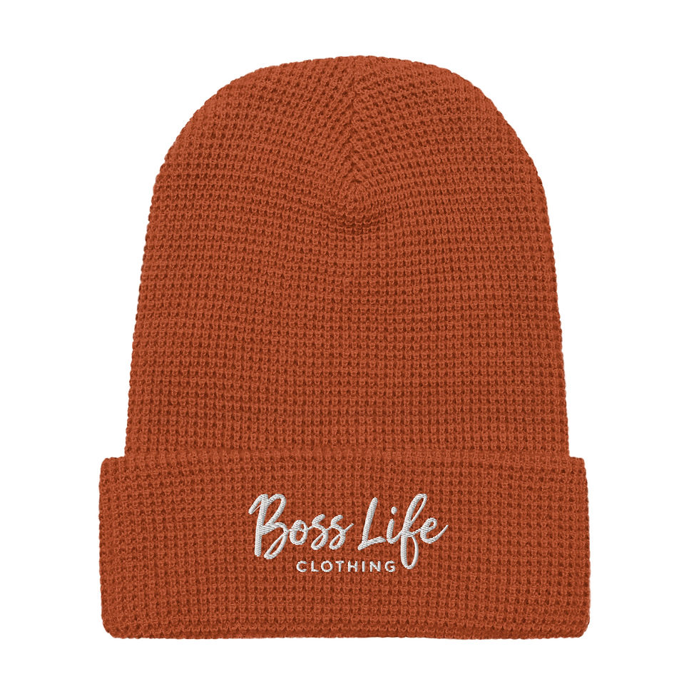 Thumbnail: Boss Life Signature Waffle beanie